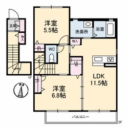 シャーメゾン ラディアの物件間取画像